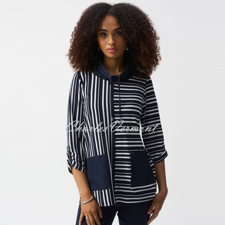 Joseph Ribkoff Striped Tunic Top - Style 251126