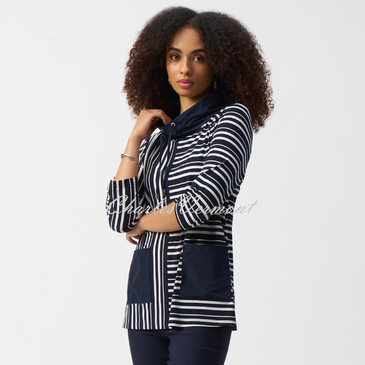 Joseph Ribkoff Striped Tunic Top - Style 251126