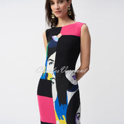 Joseph Ribkoff Face Print Dress - Style 251177