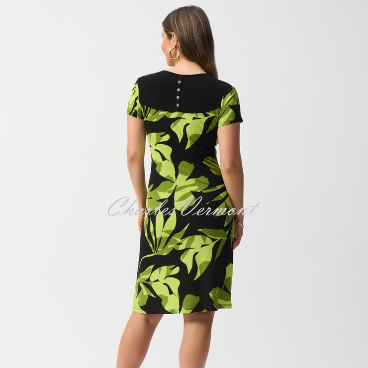 Joseph Ribkoff Tropical Print Dress - Style 251200