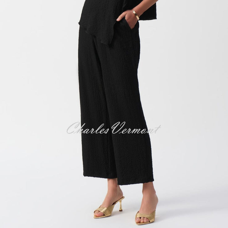 Joseph RIbkoff Seersucker Wide Leg Trouser - Style 251227