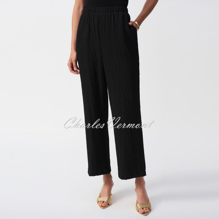 Joseph RIbkoff Seersucker Wide Leg Trouser - Style 251227