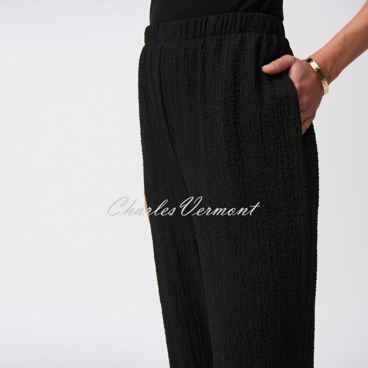 Joseph RIbkoff Seersucker Wide Leg Trouser - Style 251227