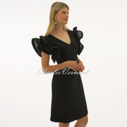 Joseph Ribkoff Ruffled Sleeve Dress - Style 251733