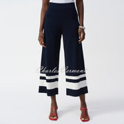 Joseph Ribkoff Striped Culotte Trouser - Style 251945