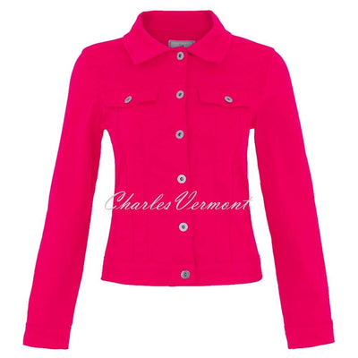 Dolcezza 'Add some Colours' Jean Jacket - Style 25200 (Fuchsia)