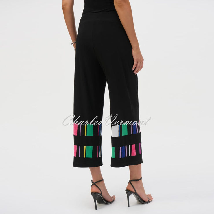 Joseph Ribkoff Stripe Print Culotte Trouser - Style 252051