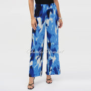 Joseph Ribkoff Plissé Wide Leg Trouser - Style 252138