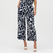 Joseph Ribkoff Abstract Print Culotte Trouser - Style 252145