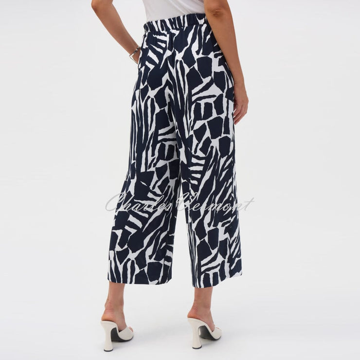 Joseph Ribkoff Abstract Print Culotte Trouser - Style 252145