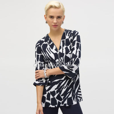 Joseph Ribkoff Zip Tunic Top - Style 252157