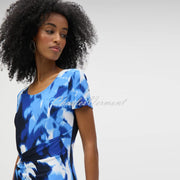 Joseph Ribkoff Mock Wrap Dress - Style 252179