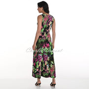 Frank Lyman Tropical Print Jumpsuit - Style 256123