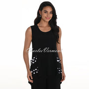 Frank Lyman Polka Dot Tunic Top - Style 256310