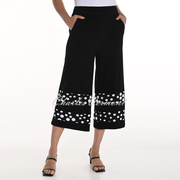 Frank Lyman Polka Dot Culotte Trouser - Style 256311