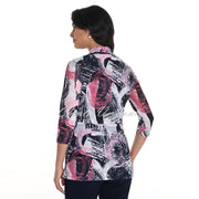 Frank Lyman Abstract Print Cardigan - Style 256350