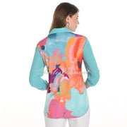 Frank Lyman Watercolour Blouse - Style 256371