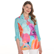 Frank Lyman Watercolour Blouse - Style 256371