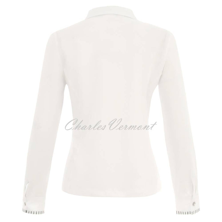 Dolcezza 'Sunday Afternoon' Diamanté Blouse - Style 25723