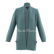 Marble Longline Cardigan - Style 6391-223 (Sea Foam)