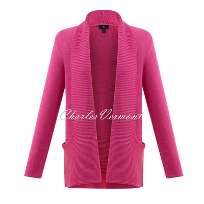 Marble Longline Cardigan - Style 6512-194 (Pink)