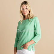 Marble Sweater - Style 6924-199 (Light Green)