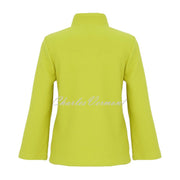 Dolcezza 'Colourful Sporty Chic' Patterned Button Jacket - Style 74214 (Citrus)