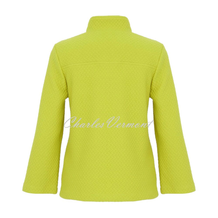 Dolcezza 'Colourful Sporty Chic' Patterned Button Jacket - Style 74214 (Citrus)