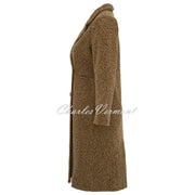 Dolcezza 'The Feel Of Cashmere' Double Breasted Coat - Style 74892 (Camel)