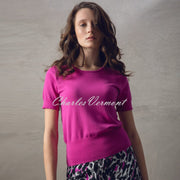 Marble Sweater - Style 7512-222 (Magenta)