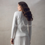 Marble Sequin Sweater - Style 7513-104 (Ivory)