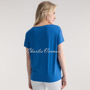 Marble Diamanté Top - Style 7899-153 (Cobalt)