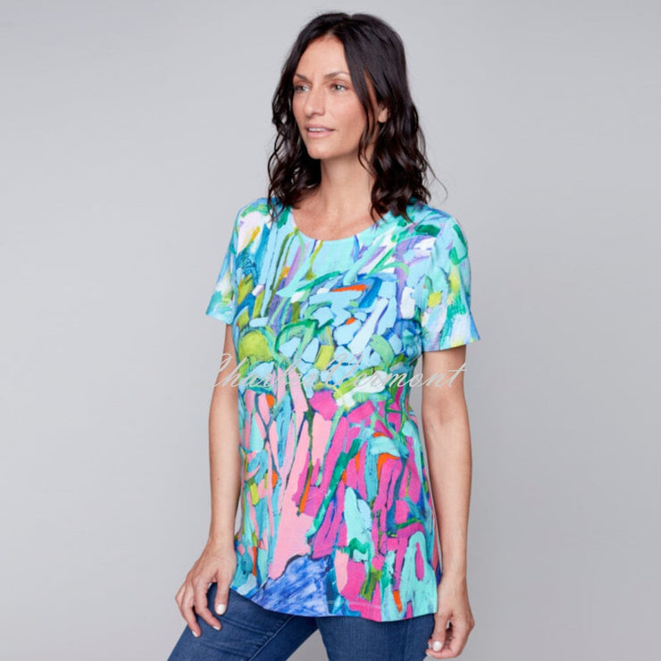 Claire Desjardins 'So Much Garden' Top With Pocket - Style 91433