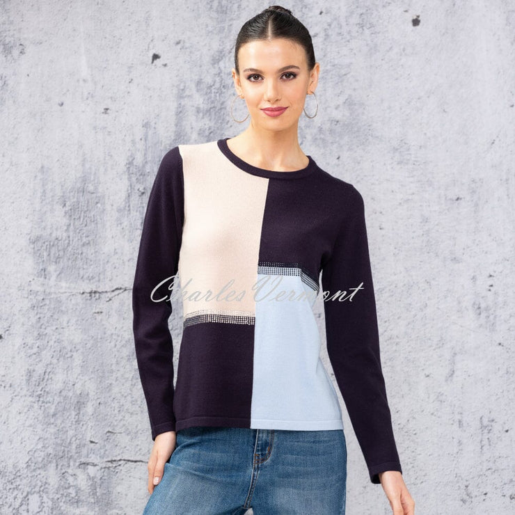 Alison Sheri Colour Block Sweater - Style A44479