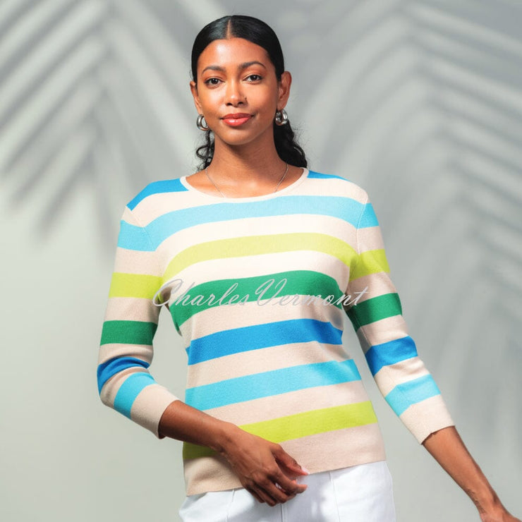 Alison Sheri Striped Sweater - Style A45471