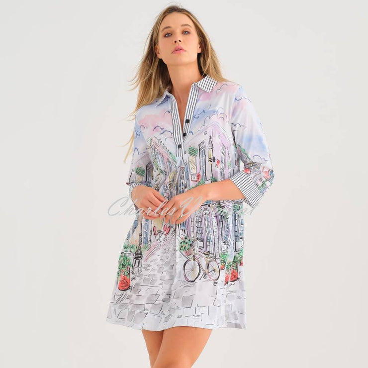 Dolcezza 'Sunday Afternoon' Shirt Dress - Style 25725