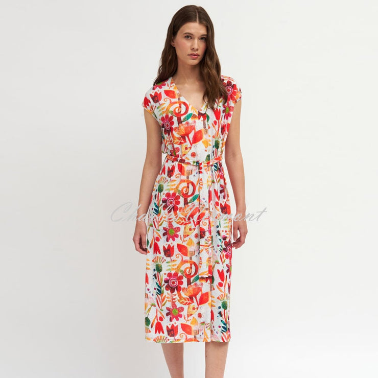 Tinta 'Idalia' Abstract Floral Print Dress - Style 3802668