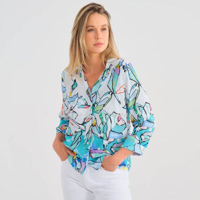 Dolcezza 'Half Moon Morning' Blouse - Style 25617