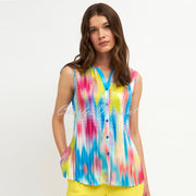 Tinta 'Vir' Multicoloured Sleeveless Blouse - Style 3800141