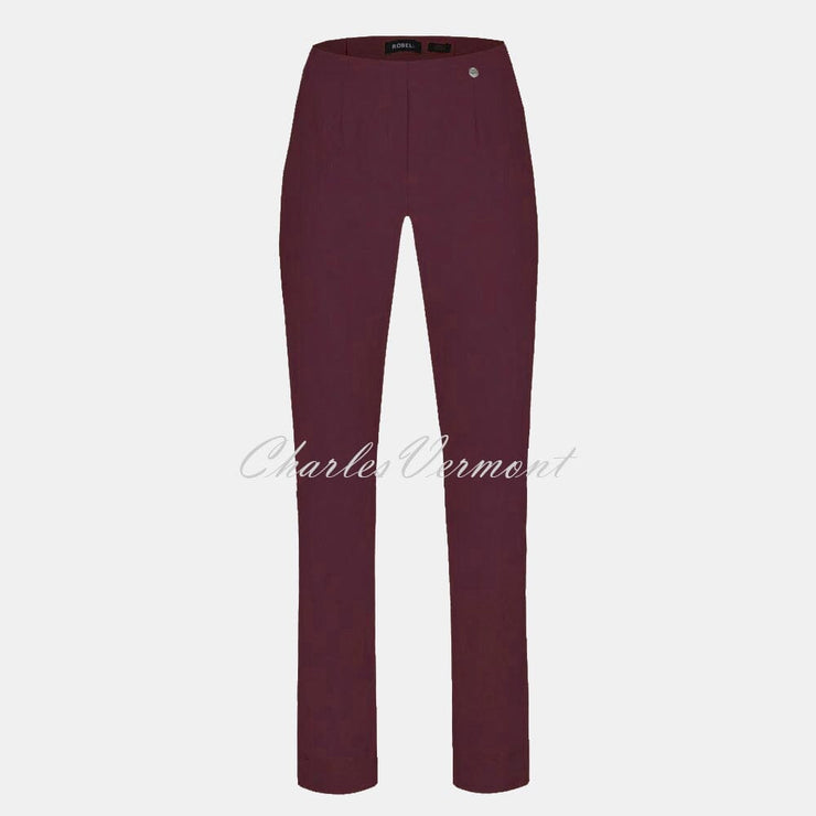 Robell Marie Trouser 51412-5499-560 (Aubergine) – SHORTER LENGTH 29"