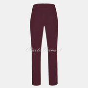 Robell Marie Trouser 51412-5499-560 (Aubergine) – SHORTER LENGTH 29"