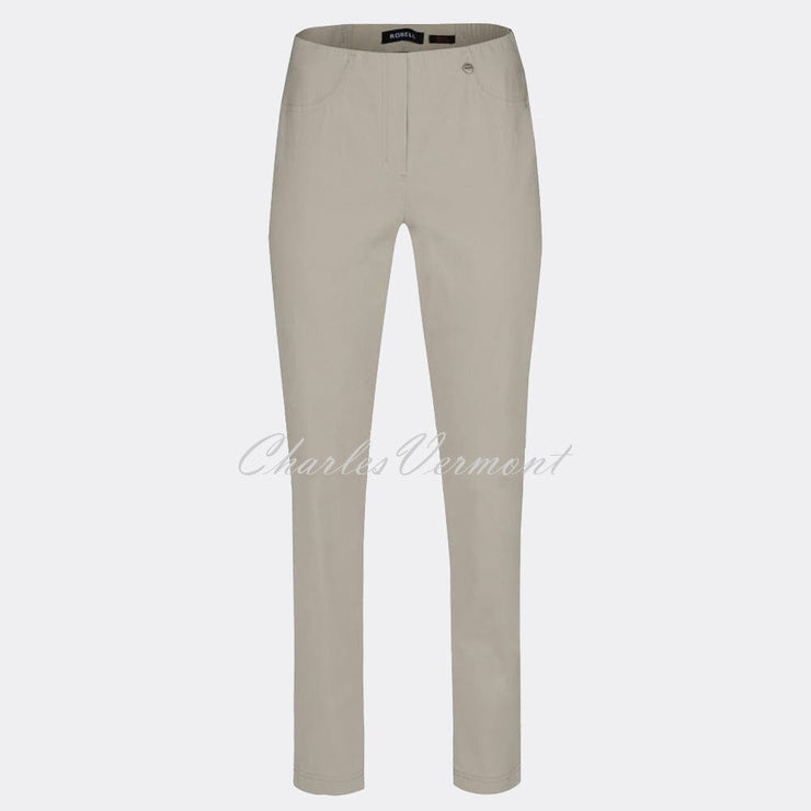 Robell Bella Trouser 51559-5499-13 (Light Taupe) – SHORTER LENGTH 29"