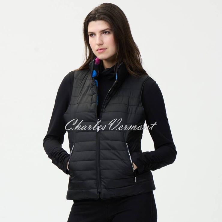 Joseph Ribkoff Reversible Gilet with Diamante Detail - Style 224911