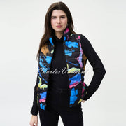 Joseph Ribkoff Reversible Gilet with Diamante Detail - Style 224911