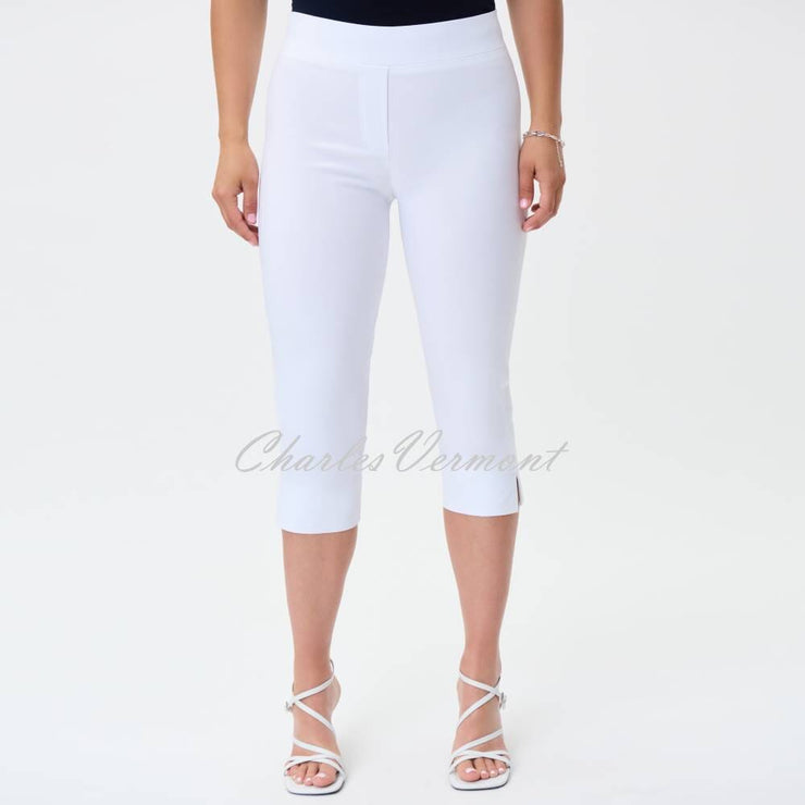 Joseph Ribkoff Cropped Trouser - Style 231124 (White)