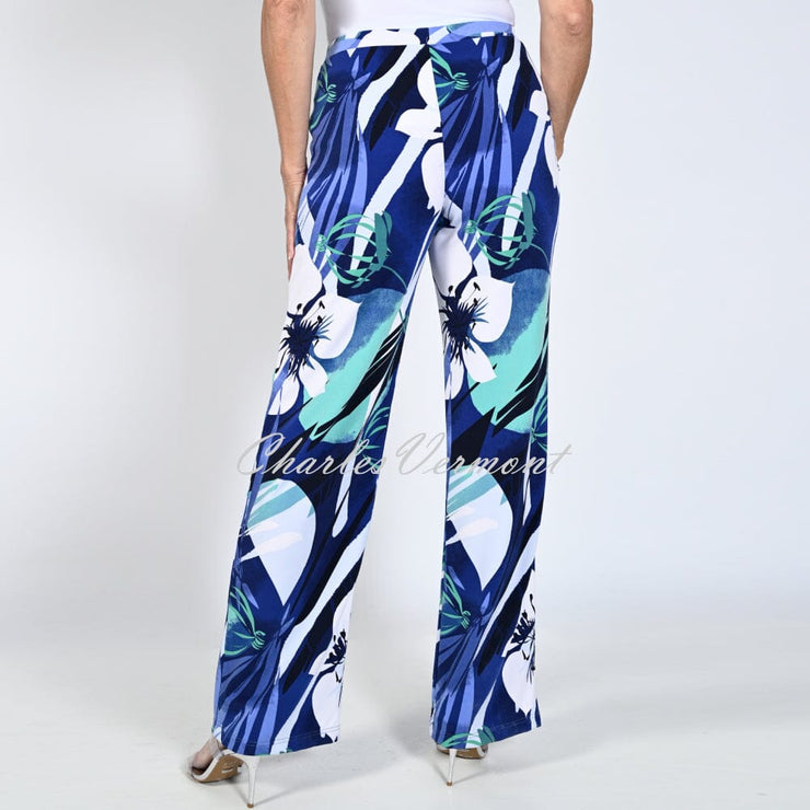 Frank Lyman Floral Print Palazzo Trouser - Style 231237