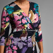 Joseph Ribkoff 'Signature' Floral Wrap Dress - Style 231741