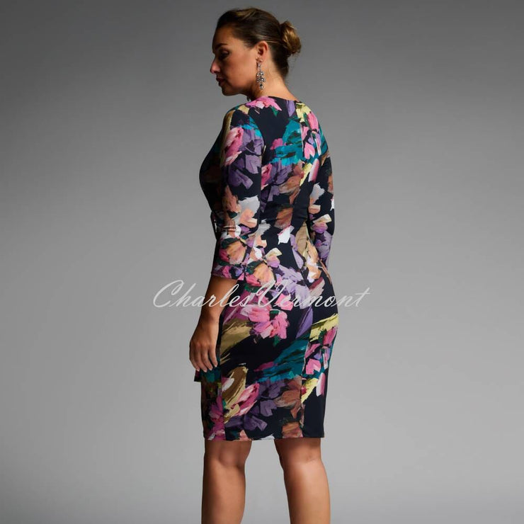 Joseph Ribkoff 'Signature' Floral Wrap Dress - Style 231741