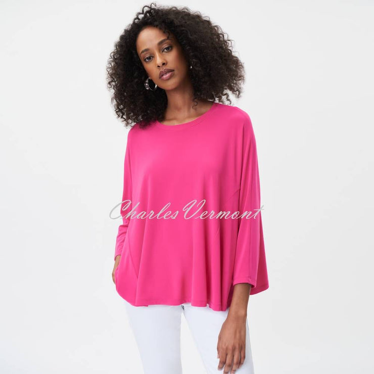 Joseph Ribkoff Flared Top - Style 232002 (Dazzle Pink)