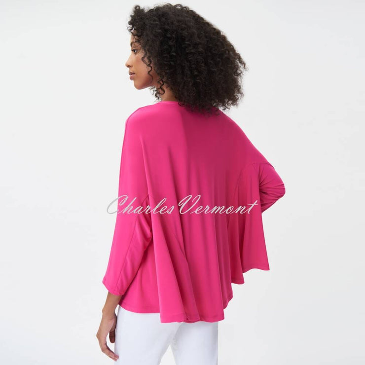 Joseph Ribkoff Flared Top - Style 232002 (Dazzle Pink)